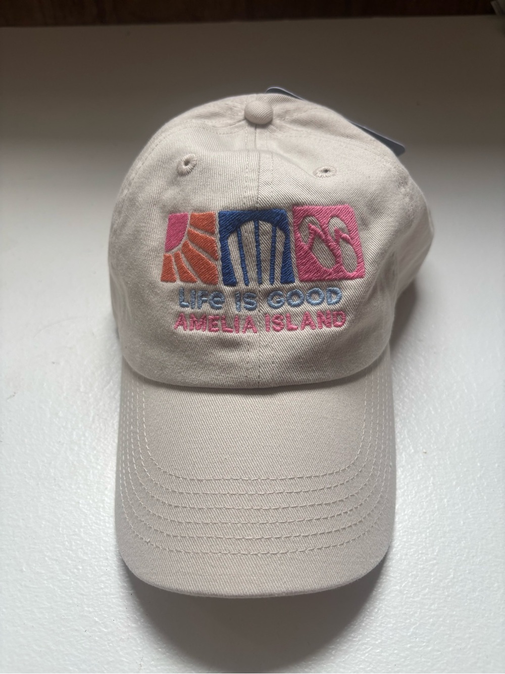 Life is Good Amelia Island baseball cap